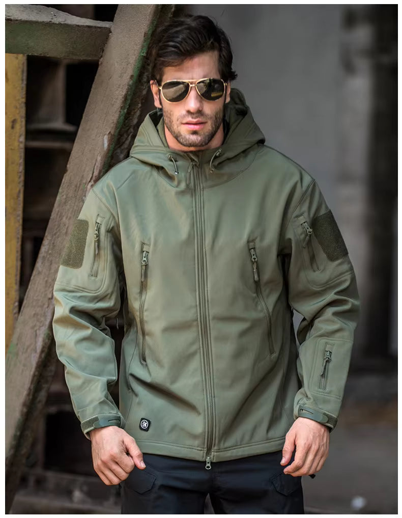 TORUXS™ SHARKSHELL — Tactical Waterproof Combat Jacket